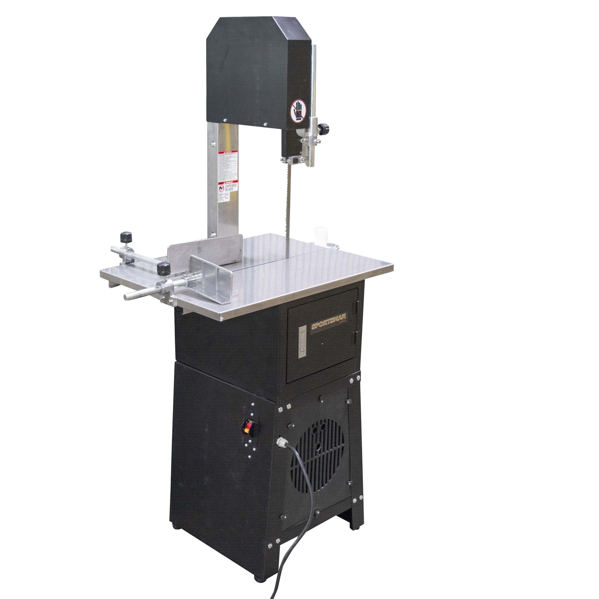 Sportsman Meat Cutting Band Saw and Grinder — 82in. Blade, 3/4 HP, 1750 RPM, Stainless Steel Table, Model# MBSAW